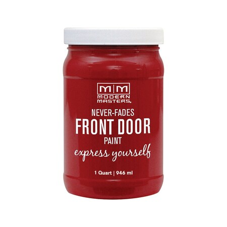 Modern Masters Modern Masters Satin Water Base Front Door Paint Exterior and Interior 1 qt 275264